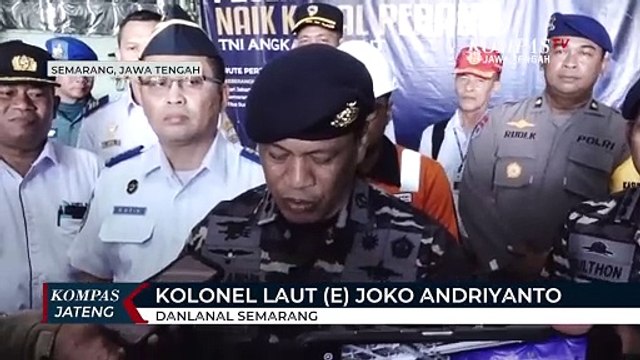 Pemudik Gratis Naik KRI Banda Aceh Kembali ke Jakarta