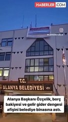Alanya Belediyesi'nin 1 milyar TL'den fazla borcu olduğu ortaya çıktı