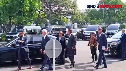 Tiba di Istana Negara, CEO Apple Tim Cook: Good Morning!