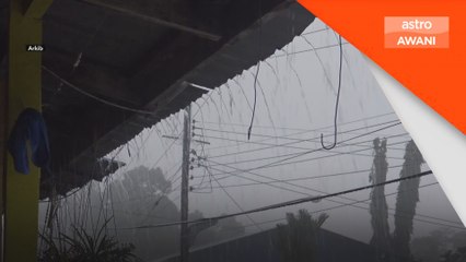 Enam negeri alami hujan lebat, ribut petir hingga tengah hari ini