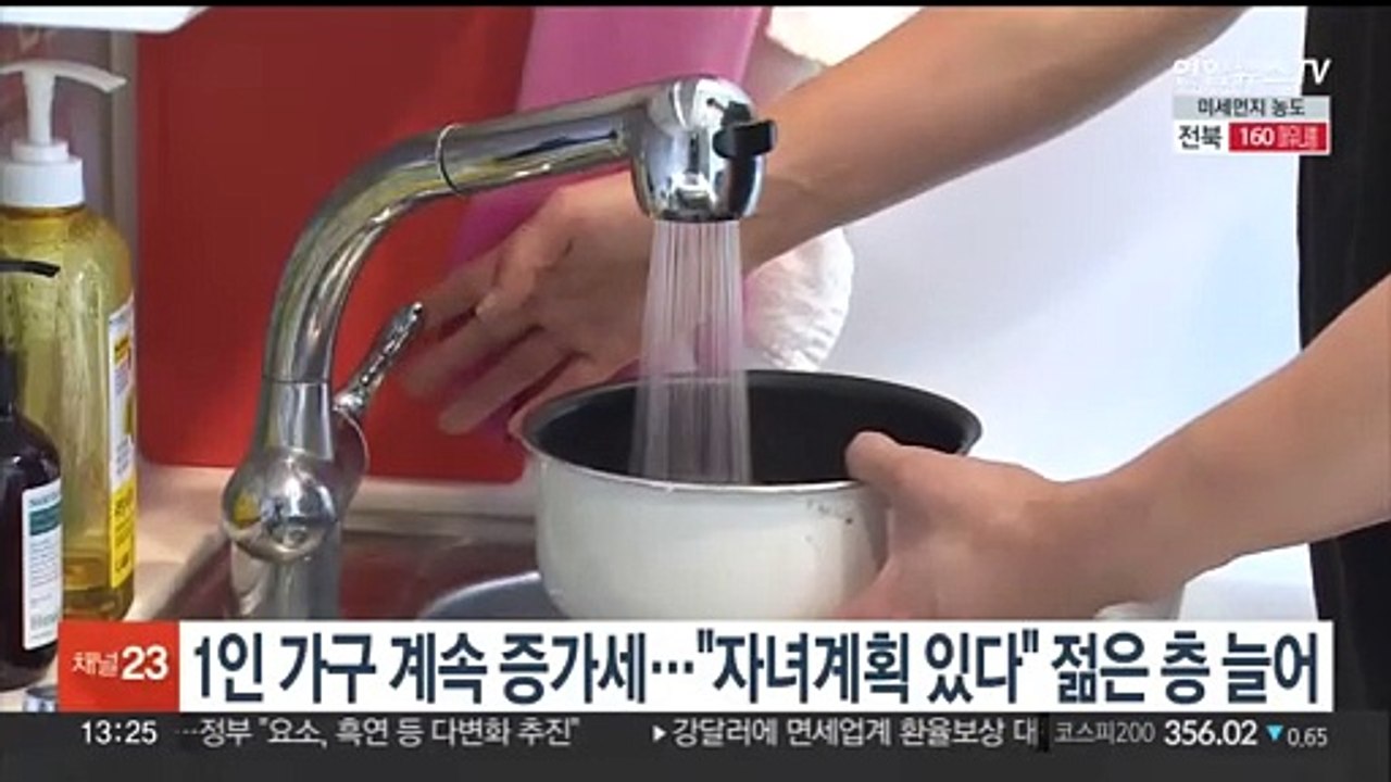 1인 가구 계속 증가세…"자녀계획 있다" 젊은층 늘어