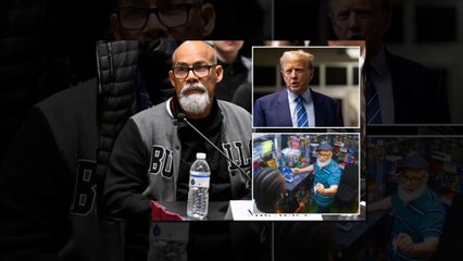 Trump vows to ‘straighten New York out’ while visiting bodega where clerk Jose Alba was hit with murder charge for stabbing an ex-con in self-defense