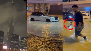Singer Rahul Vaidya Stuck In Dubai Floods Video Viral, Public Shocking Reaction ‘Burj Khalifa Dooba…
