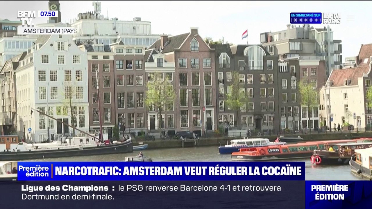 La maire d'Amsterdam veut réguler le marché de la cocaïne