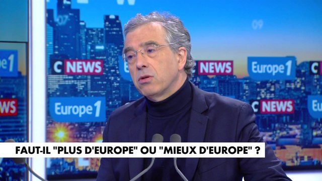 Dominique Reynié : « Plus d'Europe , ça n'a pas de sens»
