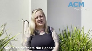 PSA delegate Nin Bennett wants better conditions for caseworkers