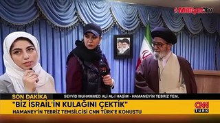 Hamaney'in Tebriz temsilcisi CNN Türk'e konuştu: İsrail saldırırsa, ordumuz hazır
