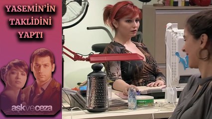 Azra, Yasemin'in Taklidini Yapıyor | Aşk ve Ceza 7. Bölüm