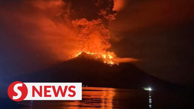 Hundreds evacuated after Indonesia's Ruang volcano erupts