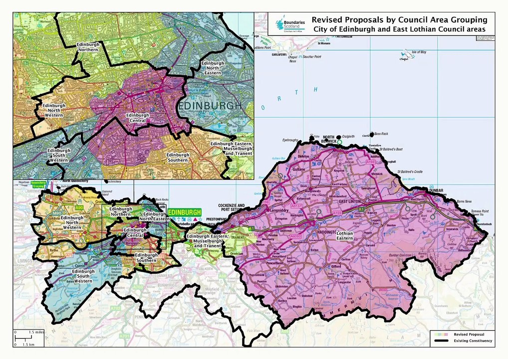 How constituency boundaries could change for 2026 Holyrood election ...