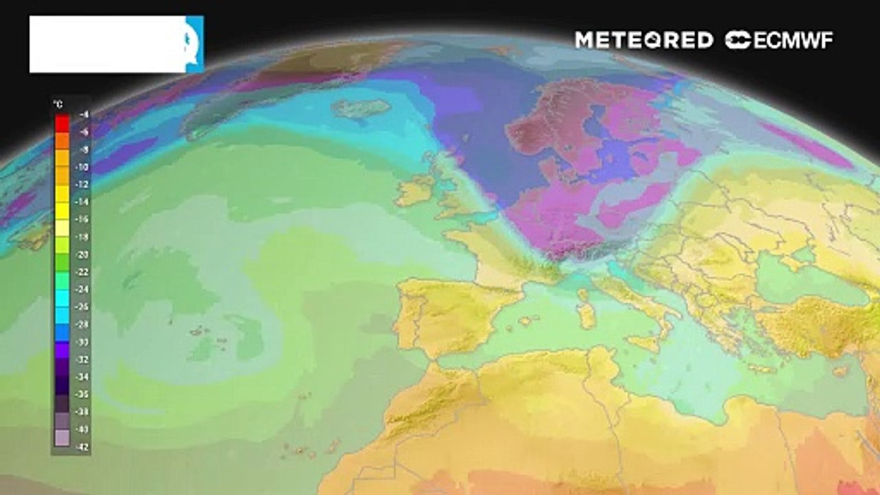 Massive Kaltluft hängt über Mitteleuropa und wird immer wieder zu uns transportiert!