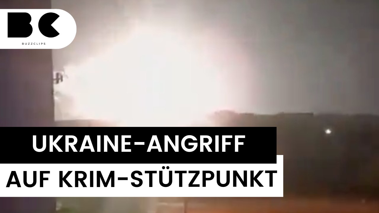 Mehrere Explosionen auf russischem Krim-Stützpunkt