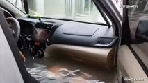 Piogge torrenziali paralizzano Dubai, le auto sommerse dall'acqua