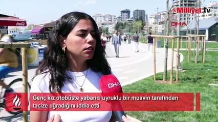 Yolcu otobüsünde taciz iddiası