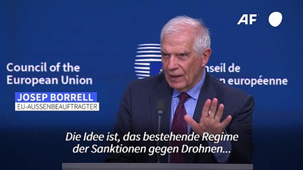 Borrell: EU arbeitet an Ausweitung der Sanktionen gegen den Iran