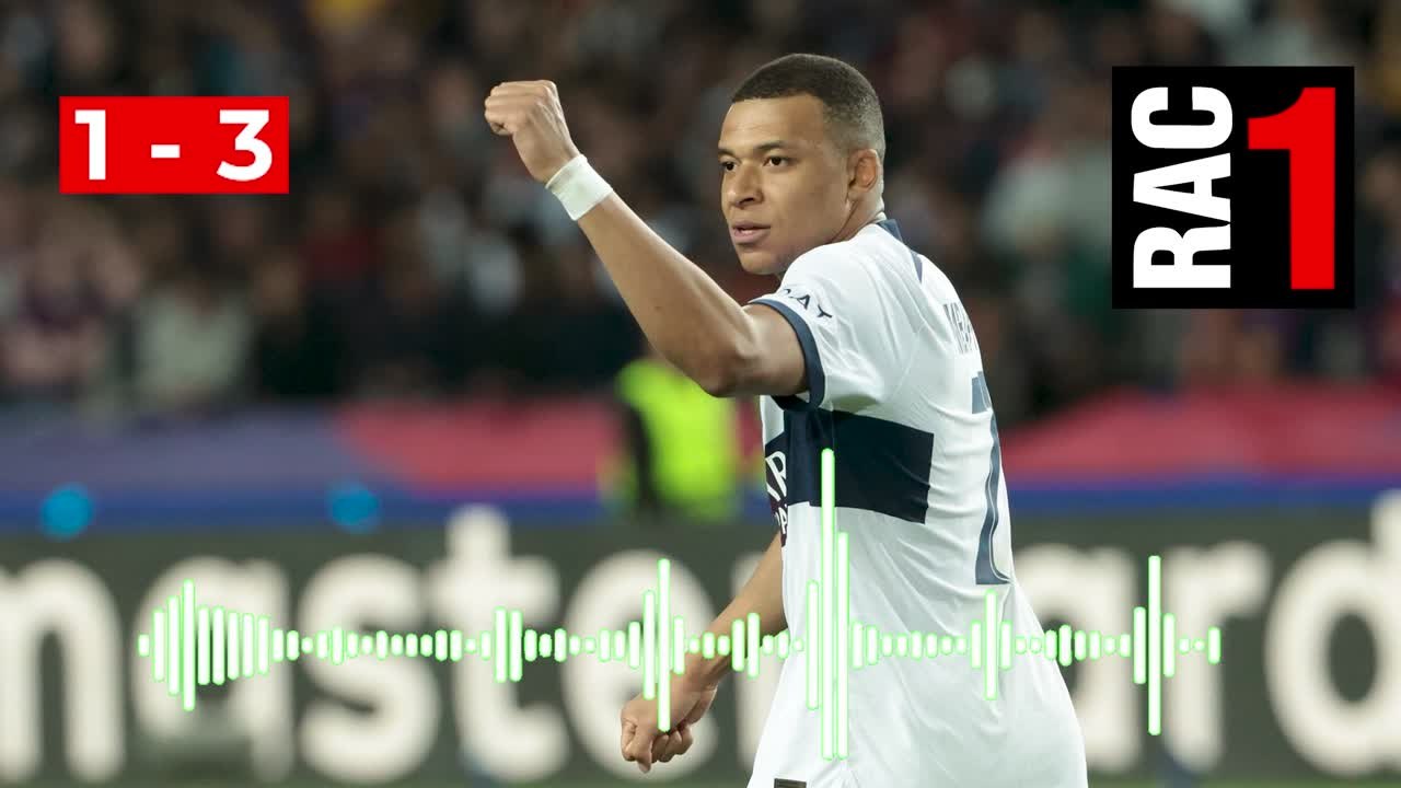 La narración de RAC 1 de los goles de Mbappé: no tiene desperdicio