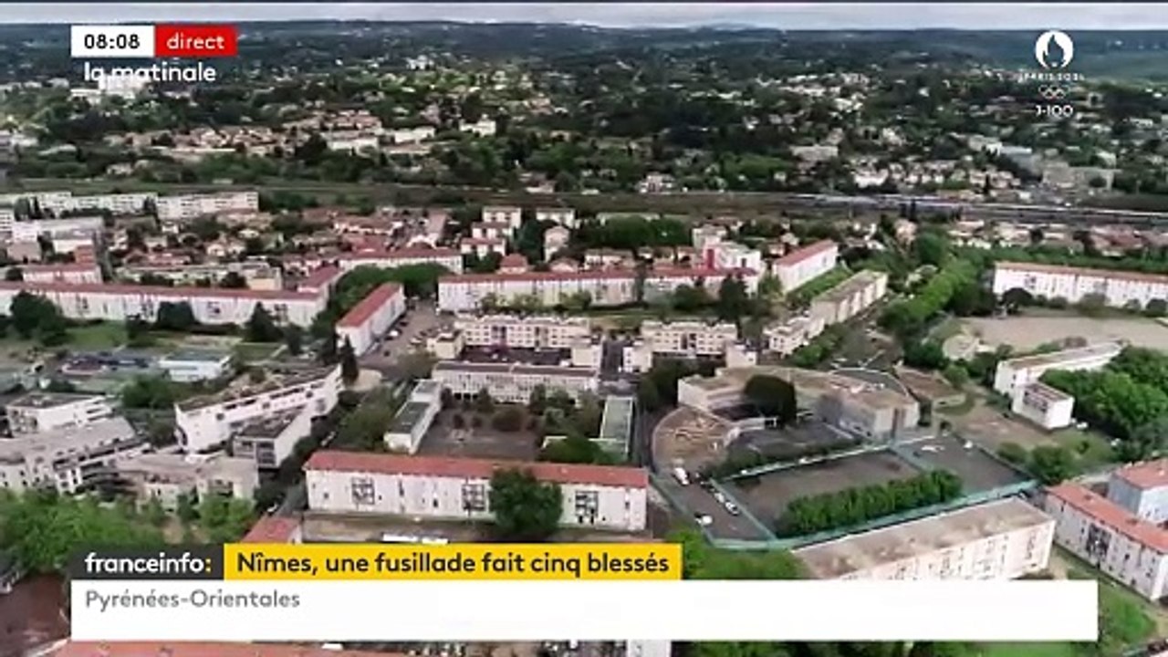 Une fusillade a fait quatre blessés légers et un plus grièvement, hier soir à Nîmes dans un quartier en proie au trafic de drogue - Les tireurs sont en fuite
