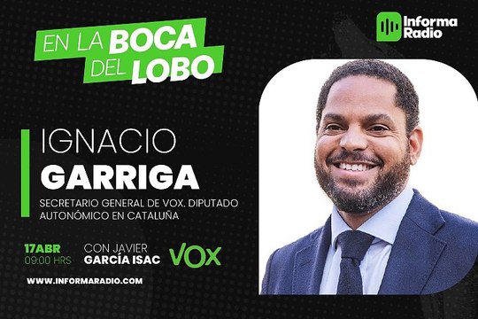 Ignacio Garriga: Cataluña es ahora el vagón de cola de España