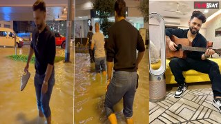 Rahul Vaidya ने Dubai में आई बाढ़ का दिखाया खौफनाक मंजर, हाथ में जूते लेकर पार किया रास्ता
