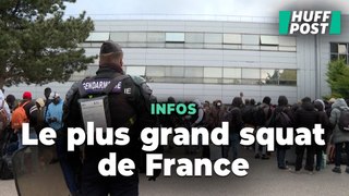 Le plus grand squat de France, au sud de Paris, évacué à 100 jours des Jeux Olympiques