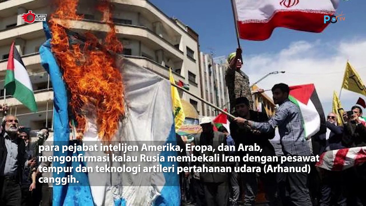 Memanas! Israel Mau Serang Balik Iran, Rusia Tu...