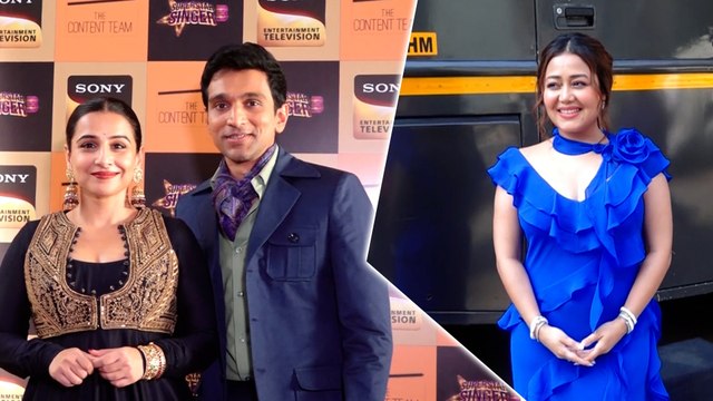 Do Aur Do Pyaar को प्रमोट करने Singer Super Star 3 के सेट पर पहुंचे Pratik Gandhi और Vidya Balan