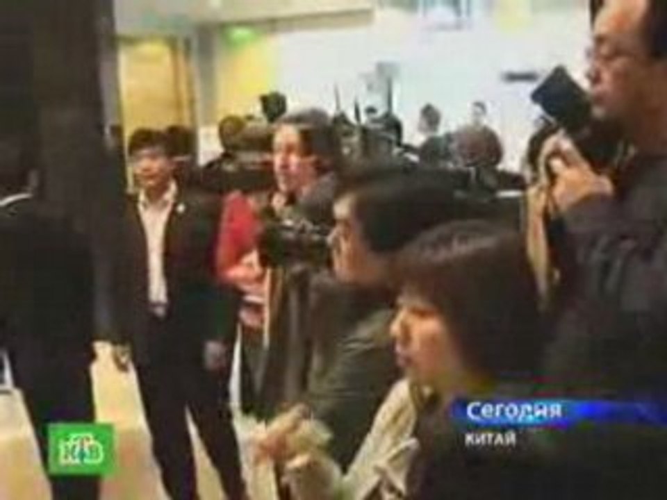 NTV about olympic  torch