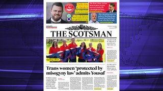 The Scotsman Bulletin Wednesday April 17 2024 #HateCrime #Misogyny