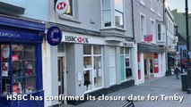 HSBC confirms its bank closure for Tenby during the middle of a busy summer