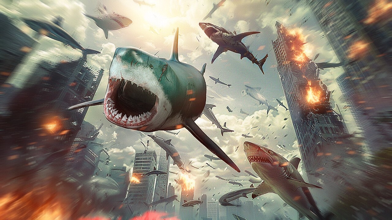What If Sharks And Other Sea Creatures Moved To...