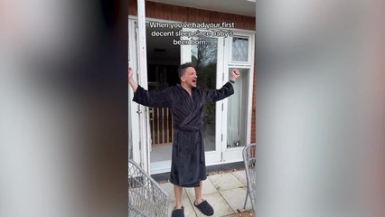 Peter Andre says he's struggling to sleep following birth of daughter