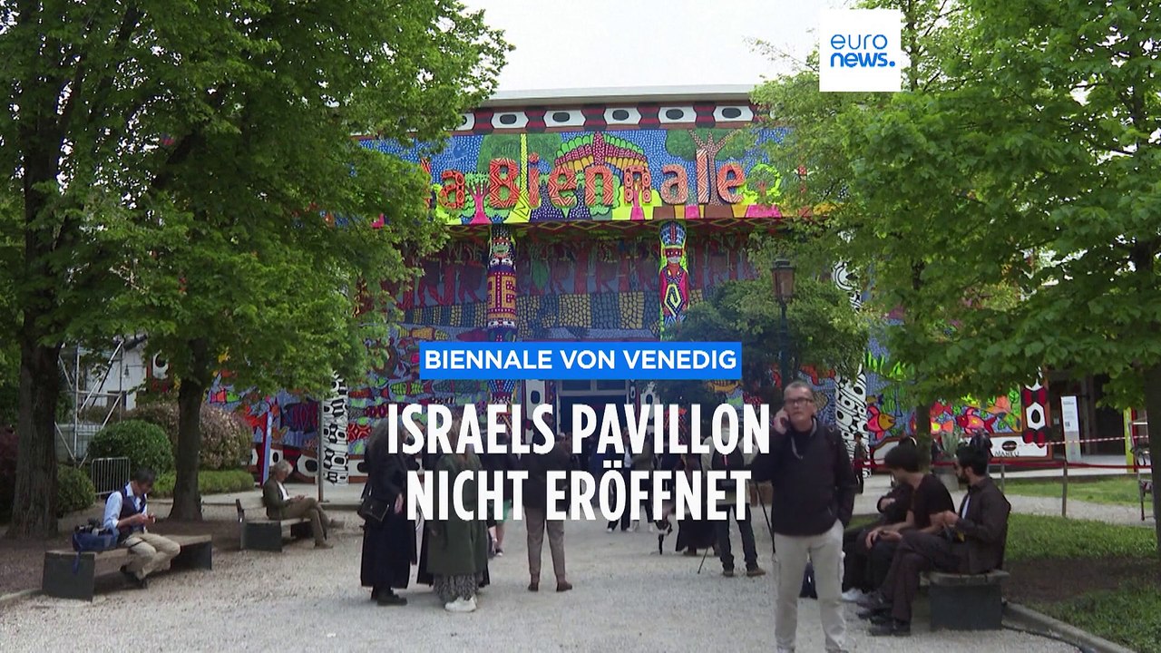 60. Biennale in Venedig: Israels Pavillon wegen Gaza nicht geöffnet