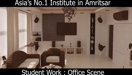 3D Office Scene by Bobby during 3D Animation Course in XL Multimedia Institute . (1)