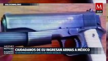 Ciudadanos de EU son principales traficantes de armas hacia México, revela ATF