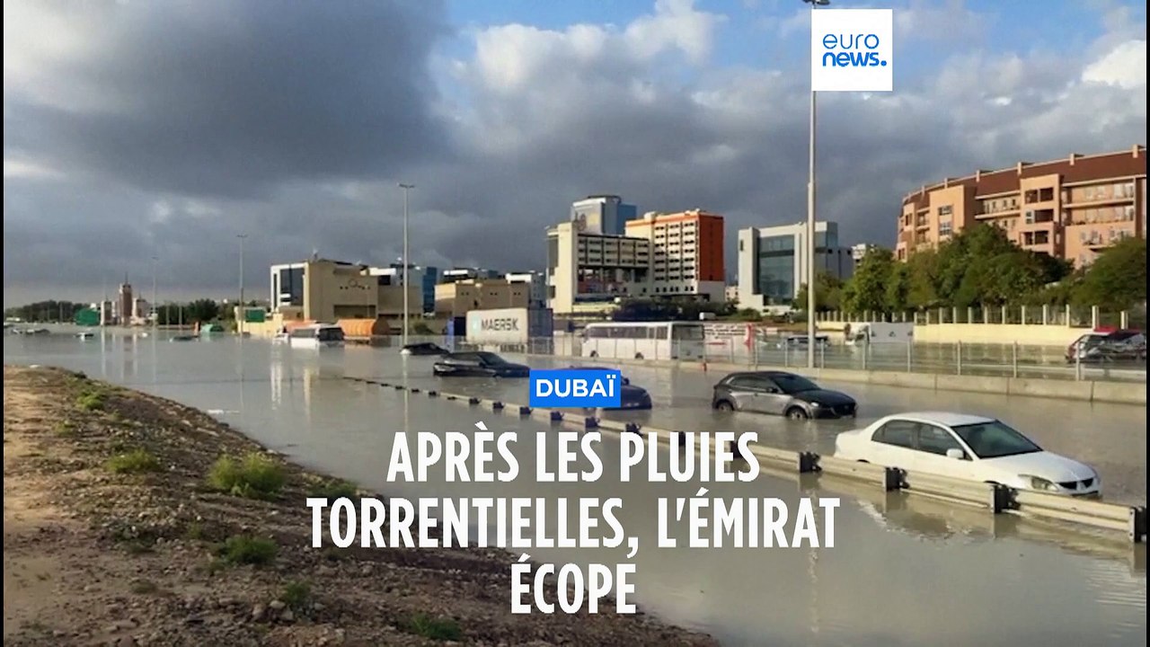 Après les pluies torrentielles, Dubaï écope
