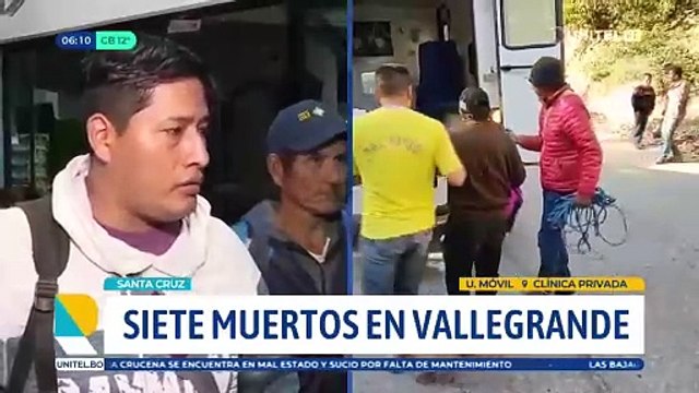 Familiares de heridos en accidente en los valles cruceños piden a empresa pagar los gastos médicos
