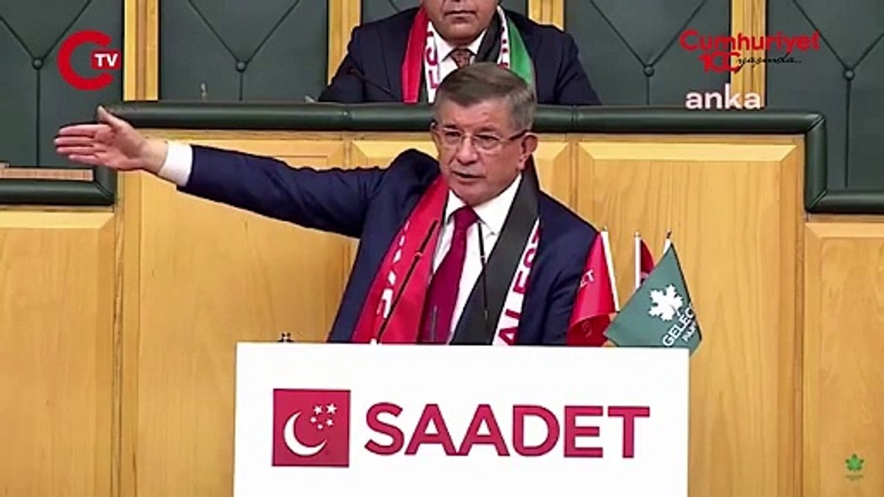 Davutoğlu'ndan "Jet yakıtı iftirası atanlar" diyen Erdoğan'a yanıt: ''Böyle bir iftira varsa..."