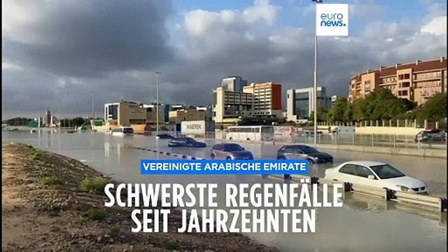Vereinigte Arabische Emirate: Schwerste Regenfälle seit Jahrzehnten