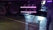 Acidente envolvendo dois caminhões-tanque é registrado no bairro Cais do Porto