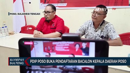 PDIP Poso Buka Pendaftaran Bacalon Kepala Daerah
