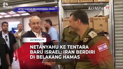 Netanyahu di Depan Tentara Baru Israel: Iran Berdiri di Belakang Hamas