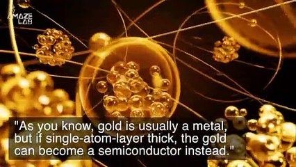 In World First, Scientists Transform Gold Into a Single Layer of Atoms
