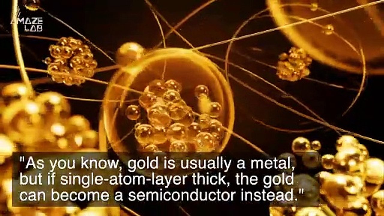 In World First, Scientists Transform Gold Into a Single Layer of Atoms ...