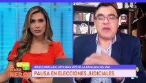 Diputado Jerges Mercado habla sobre pausa en elecciones judiciales