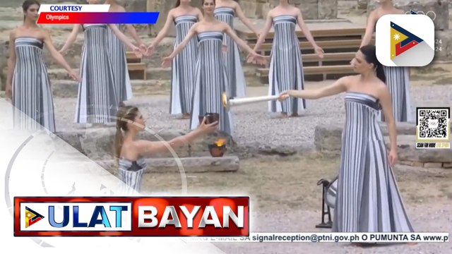 Pilipinas, nakiisa sa traditional Olympic Flame lighting sa pamamagitan ng isang torch relay