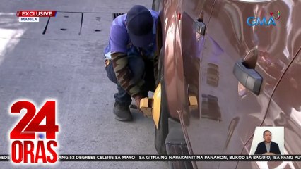 Mga iligal na nakaparada sa Mabuhay lane at major thoroughfare, na-tow; Manila LGU, ipinatigil ang clamping ng motor | 24 Oras