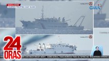 Mga Chinese fishing militia boat na kakulay ng barko ng China Coast Guard, namataan | 24 Oras