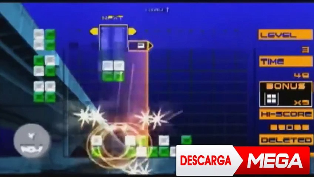 Lumines Puzzle Fusion para PSP ISO MEGA [PPSSPP]