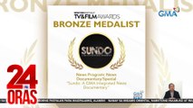 Naka-bronze ang unang news-documentary ng GMA Integrated News 360 na 