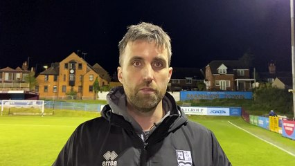 Farnham Town manager Paul Johnson post-Cobham